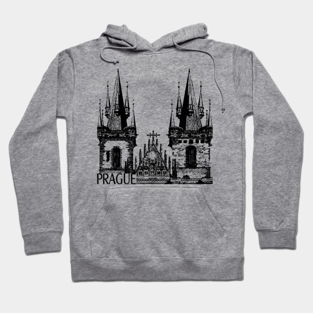 Prague Hoodie by TravelTs